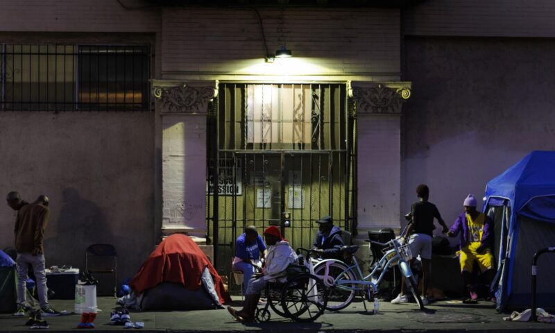 Homeless people on Skid Row were paid to register to vote, feds charge