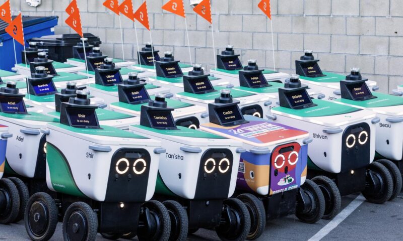 L.A. neighborhoods see influx of 500 delivery bots