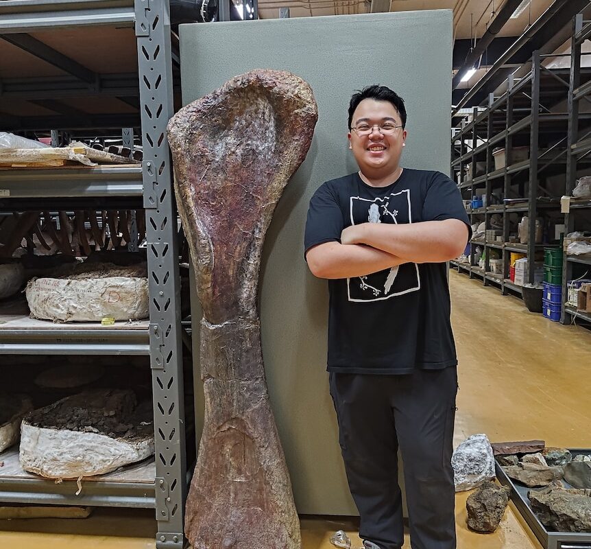 As a kid, Thitiwoot wanted to name a dino. He never knew it’d be this big