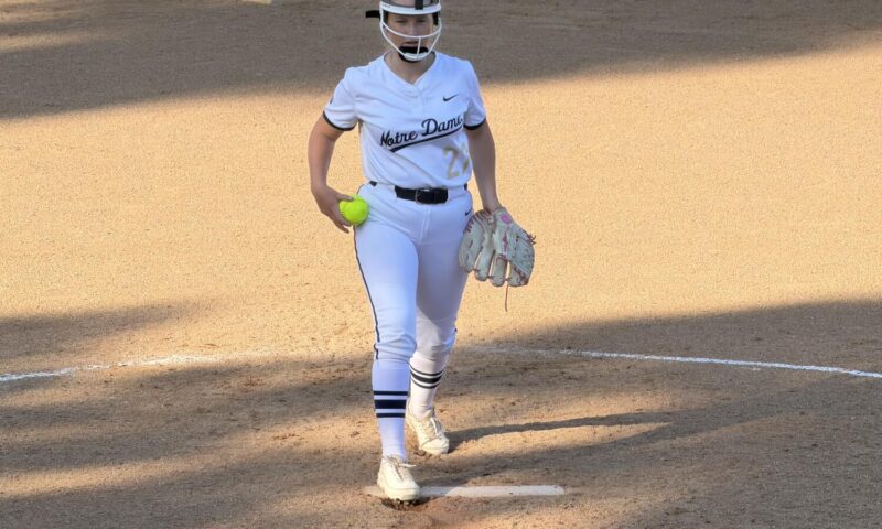 Prep talk: Sherman Oaks Notre Dame pitcher Ainsley Jenkins knows who to call for writing help