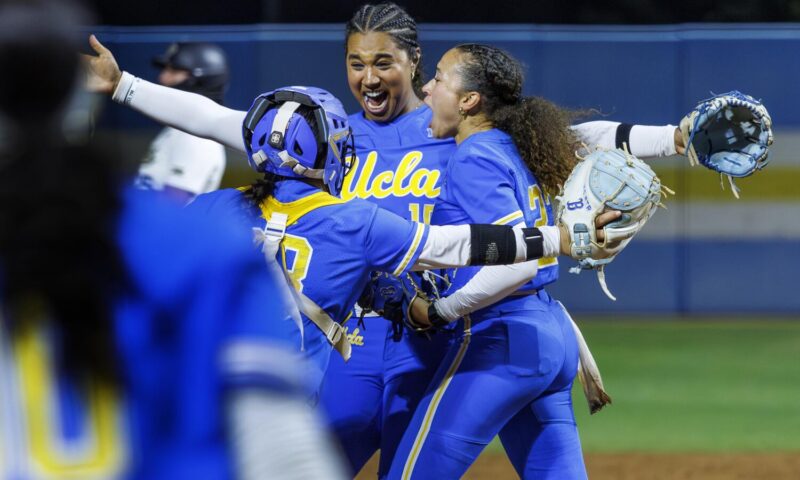 UCLA softball pummels UCF, advances to Women’s College World Series