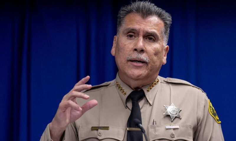 Luna faces off against ex-Sheriff Villanueva in crowded primary rematch