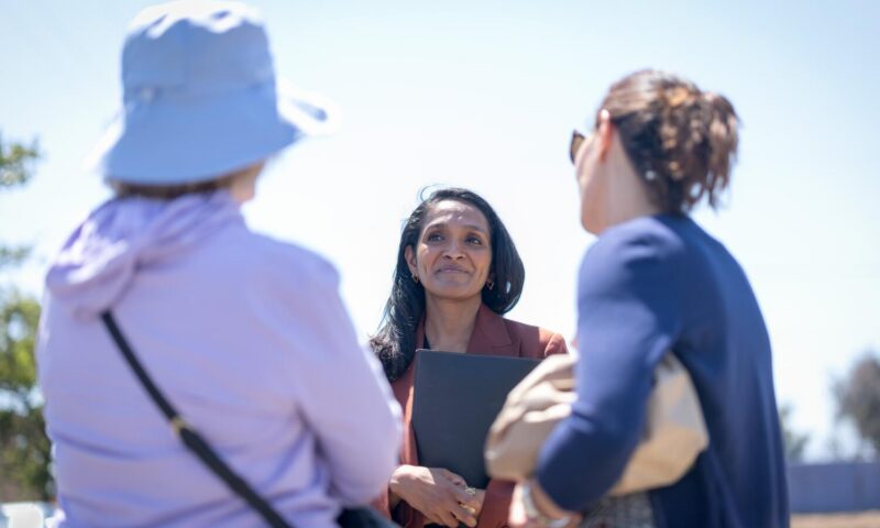 Mayoral candidate Raman unveils rebuilding plan for Pacific Palisades