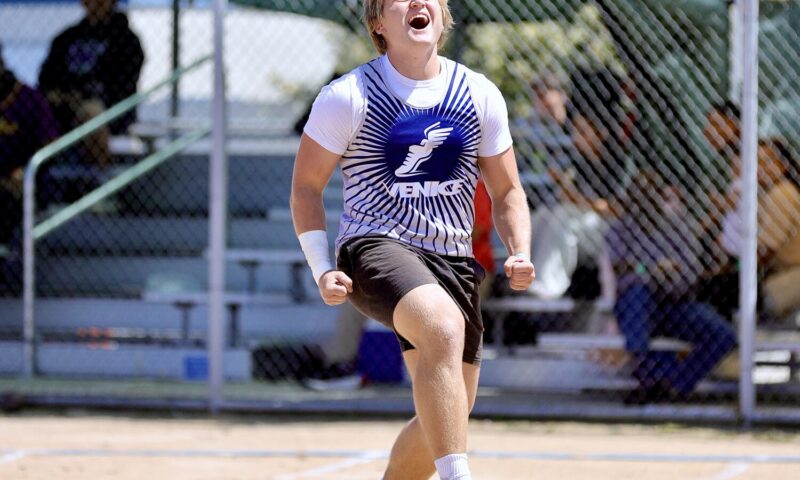 Shotputter Lawrence Kensinger breaks 53-year-old record at City championships