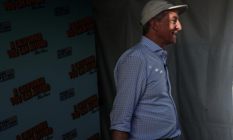 The Steyer campaign pays influencers. Their posts don’t always make that clear