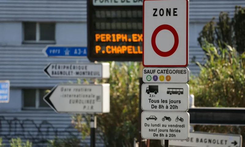 Crit’Air: Low-emission zones to remain in French cities