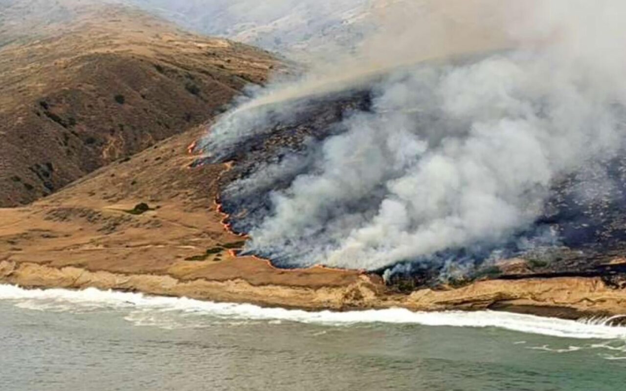 Largest fire ever recorded on Santa Rosa Island endangers ‘gem of California coast’