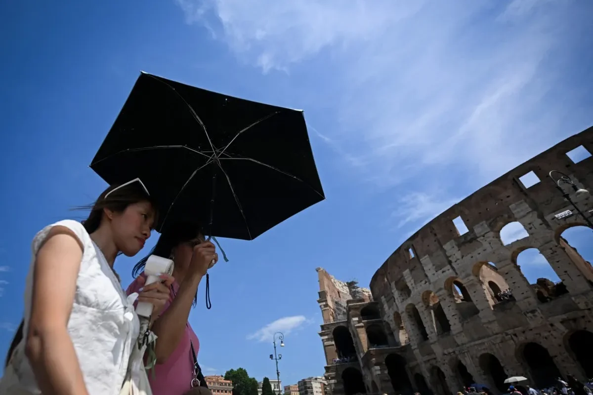 Italy declares red heatwave alert for Rome, four other cities