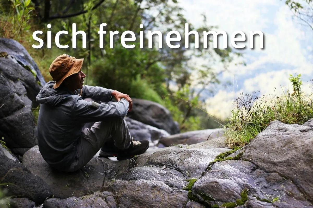German Expression of the Day: sich freinehmen