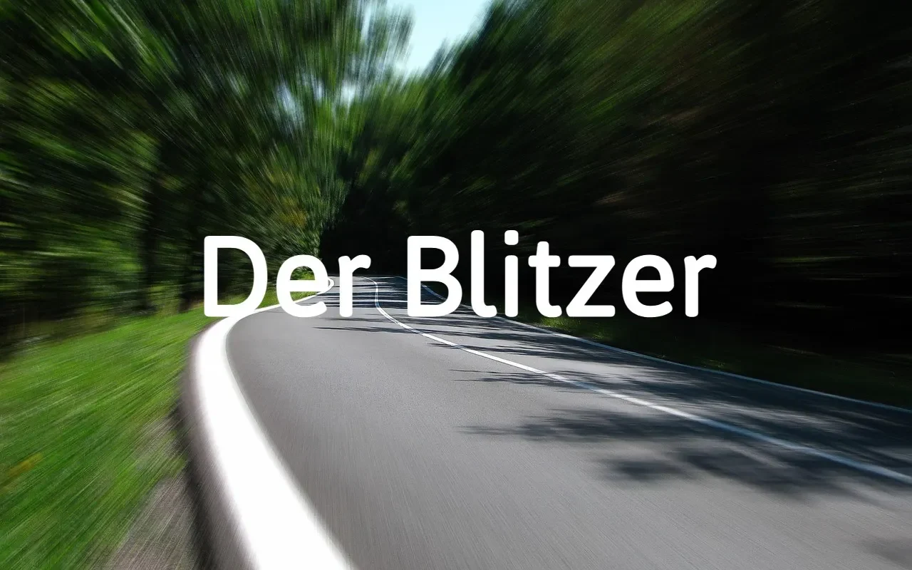 German Word of the Day: Der Blitzer