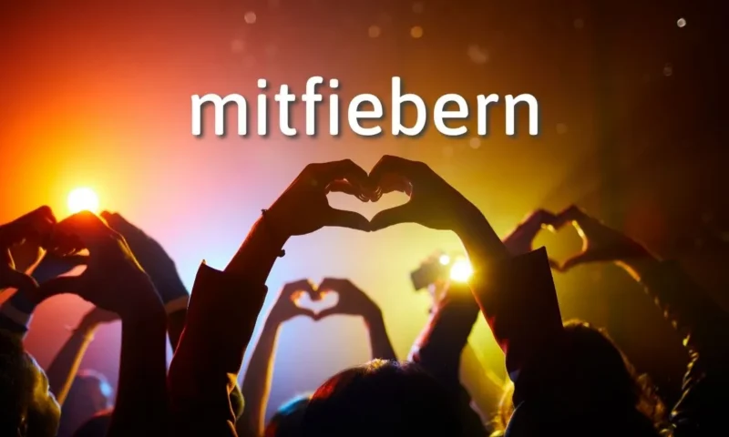 German expression of the day: mitfiebern