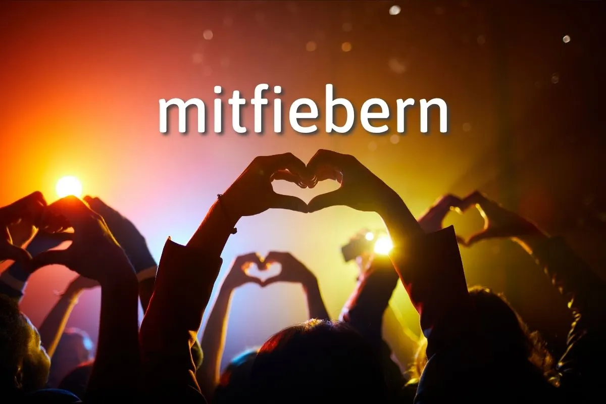 German expression of the day: mitfiebern