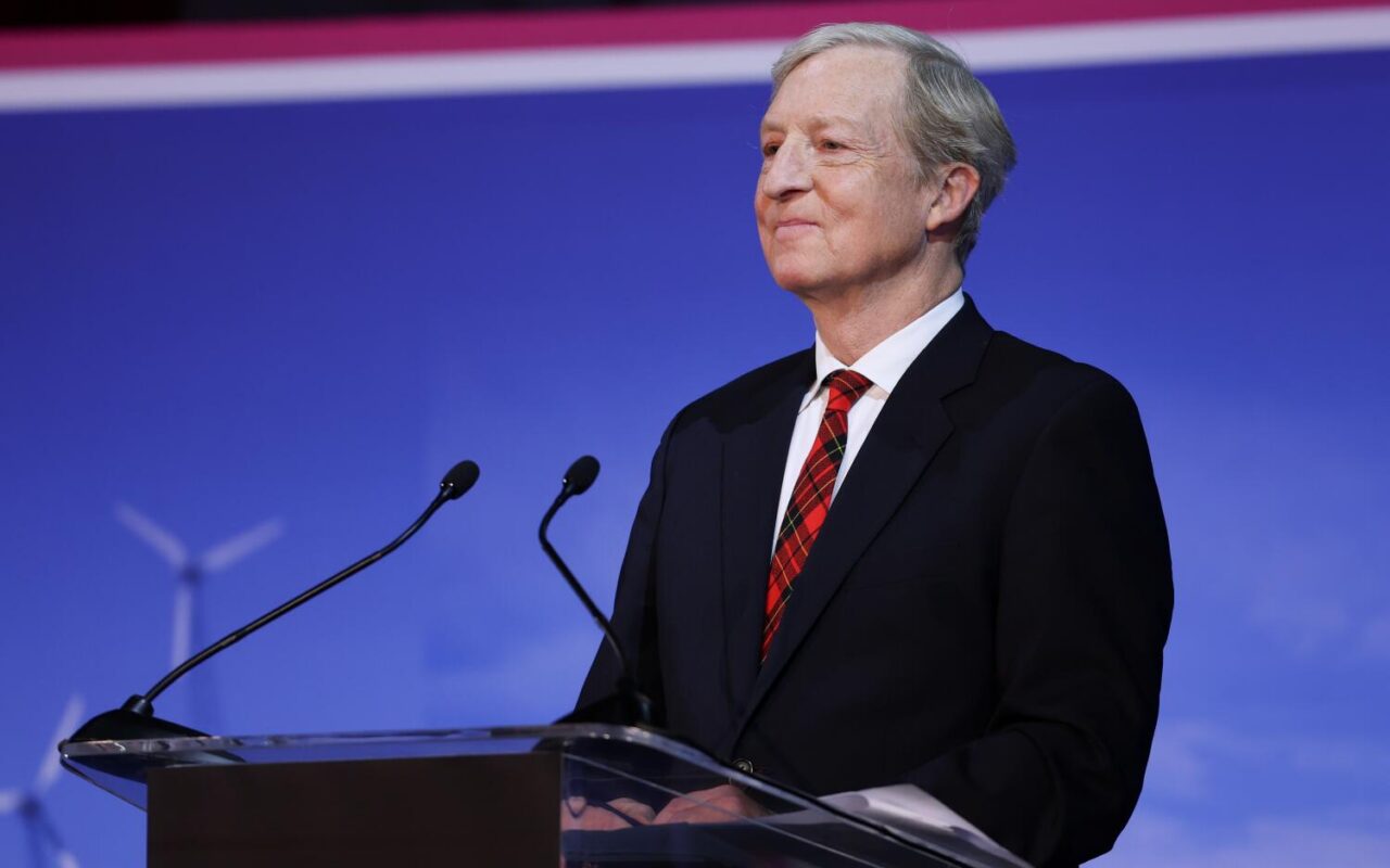 Tom Steyer tries to sell voters on his own personal change