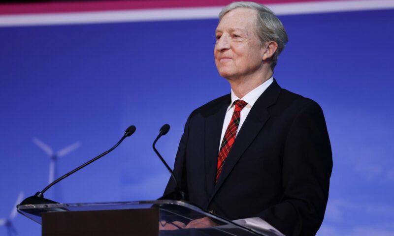 Tom Steyer tries to sell voters on his own personal change