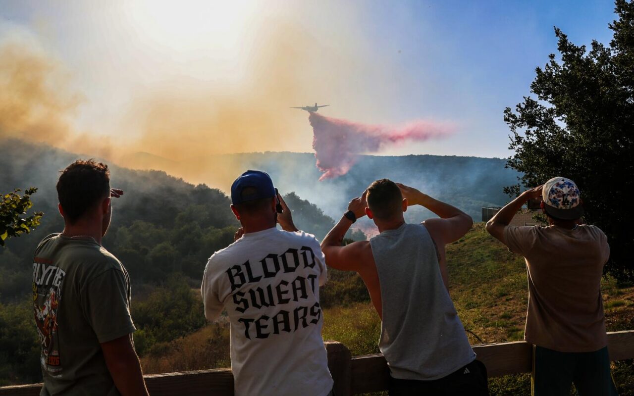 Crews continue aggressive fight against Sandy fire, other SoCal blazes