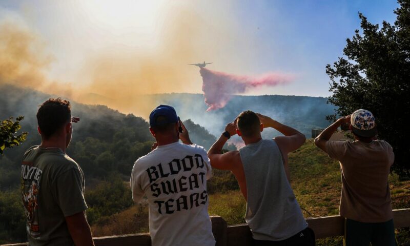 Crews continue aggressive fight against Sandy fire, other SoCal blazes