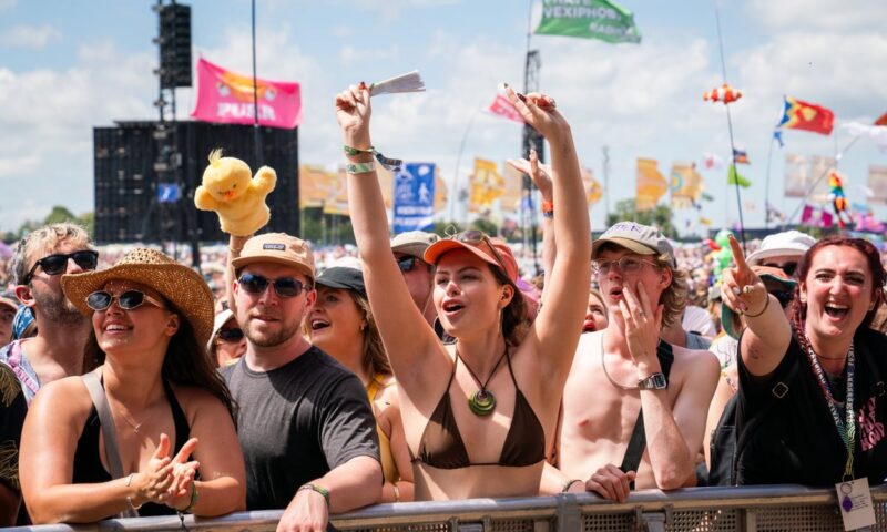 Festivalgoers have revealed the moments they look forward to most