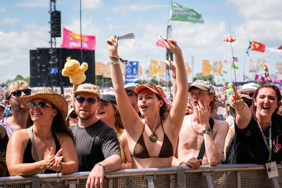 Festivalgoers have revealed the moments they look forward to most