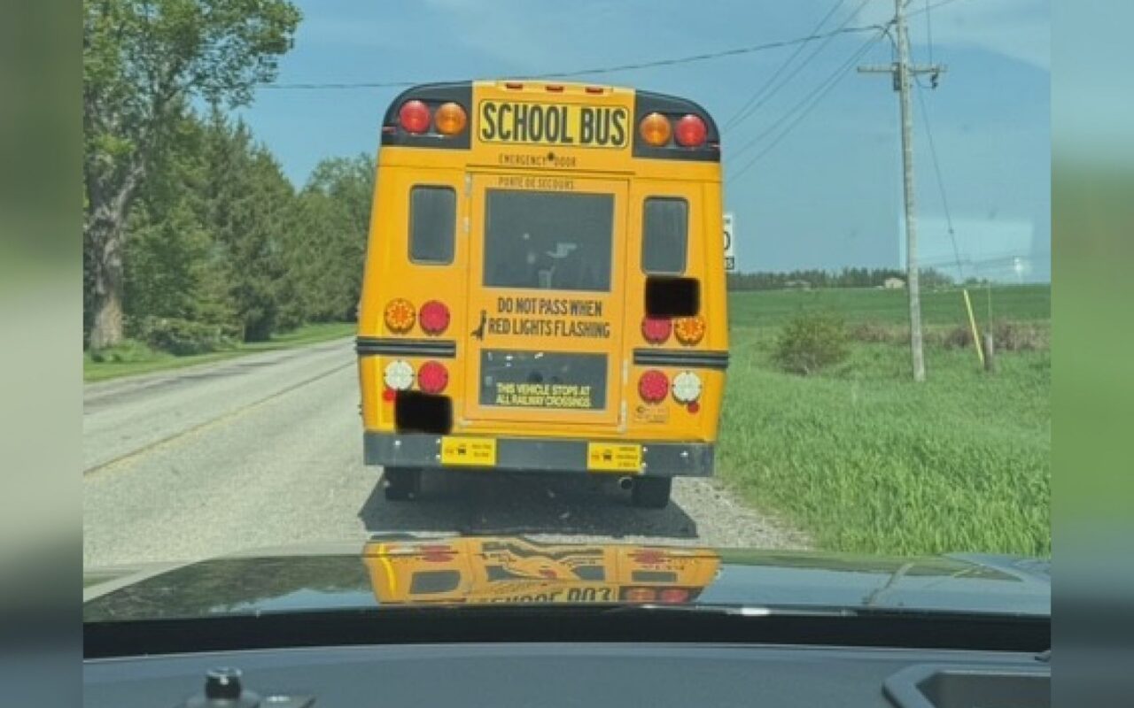 School bus driver charged with stunt driving with children on board: OPP