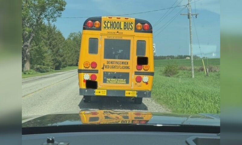 School bus driver charged with stunt driving with children on board: OPP
