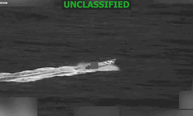 U.S. military kills alleged narco-terrorist in lethal strike on drug-trafficking vessel in Eastern Pacific