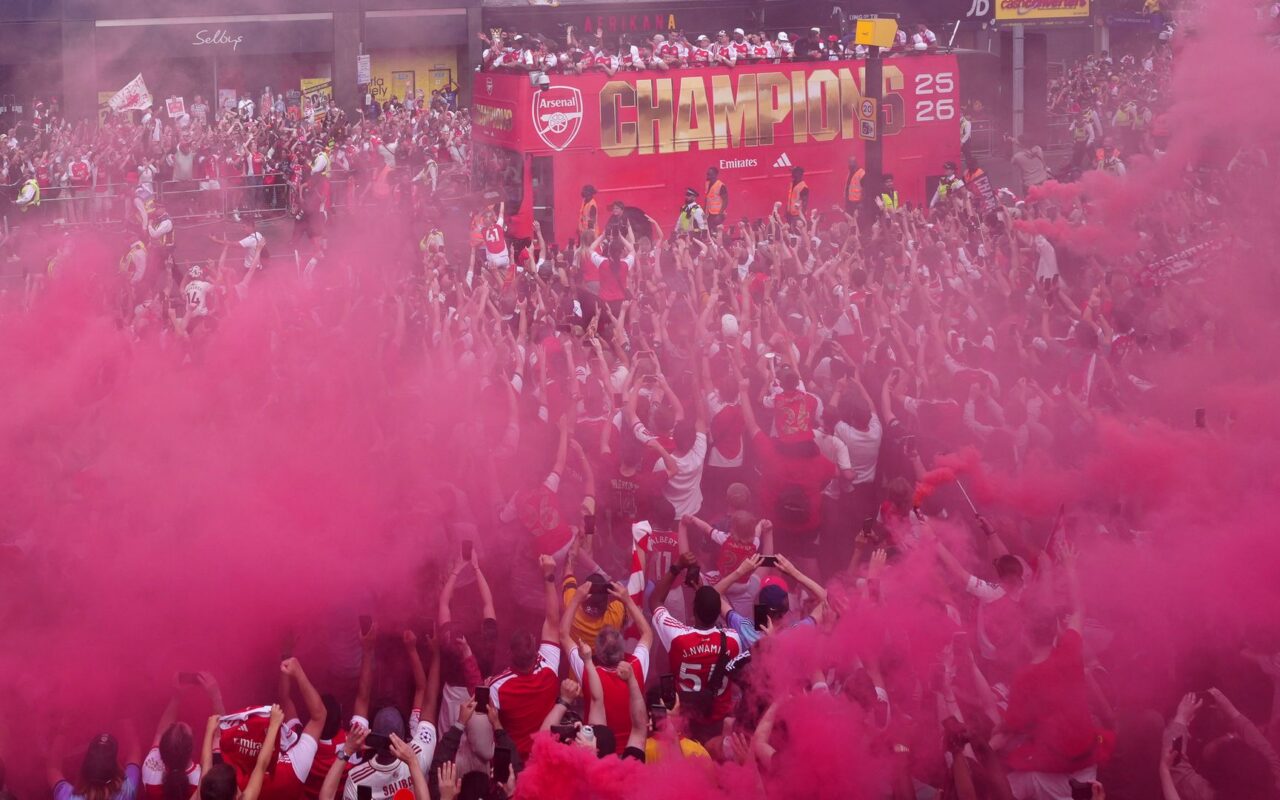 Police investigating six stabbings after Arsenal parade
