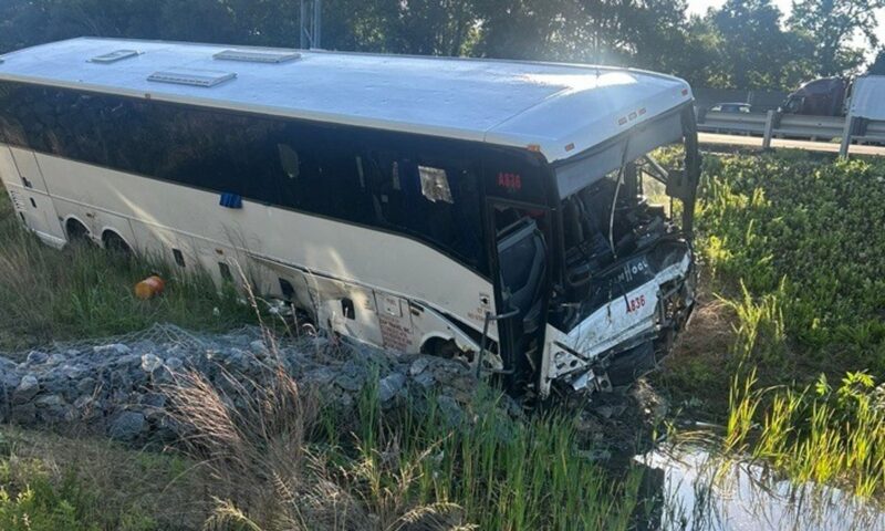 Bus collision kills five and leaves 35 injured in Virginia