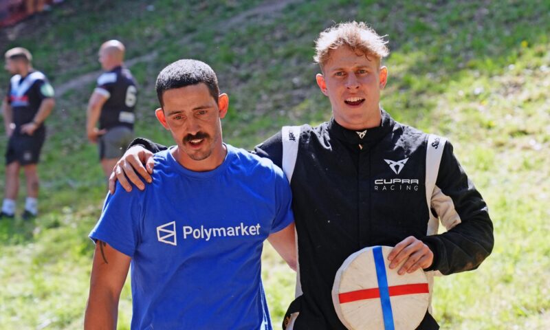 Cheese-rolling legend beaten by German YouTuber