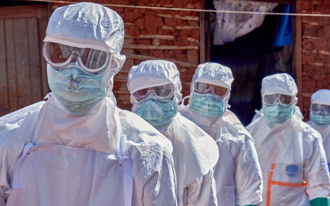 ‘Catastrophic collision’ of Ebola and conflict, WHO head says as Uganda closes border