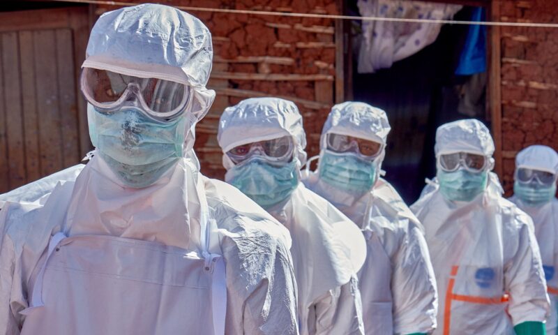‘Catastrophic collision’ of Ebola and conflict, WHO head says as Uganda closes border