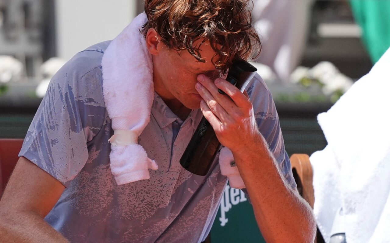 ‘Unwell’ Sinner slumps to shock defeat in French Open second round
