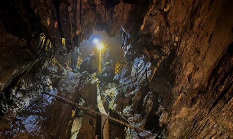 Rain threatens to delay search for two people missing in flooded cave in Laos