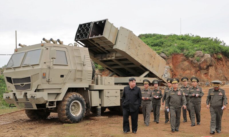 North Korea tests AI-guided missiles for the first time