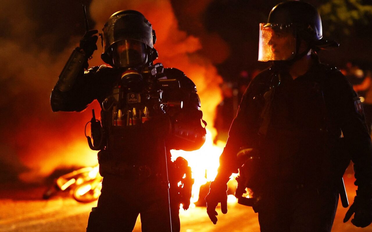 Hundreds arrested across France during unrest after PSG win – as more than 50 officers injured