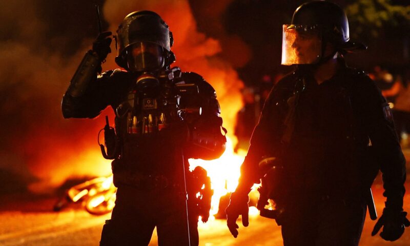 Hundreds arrested across France during unrest after PSG win – as more than 50 officers injured