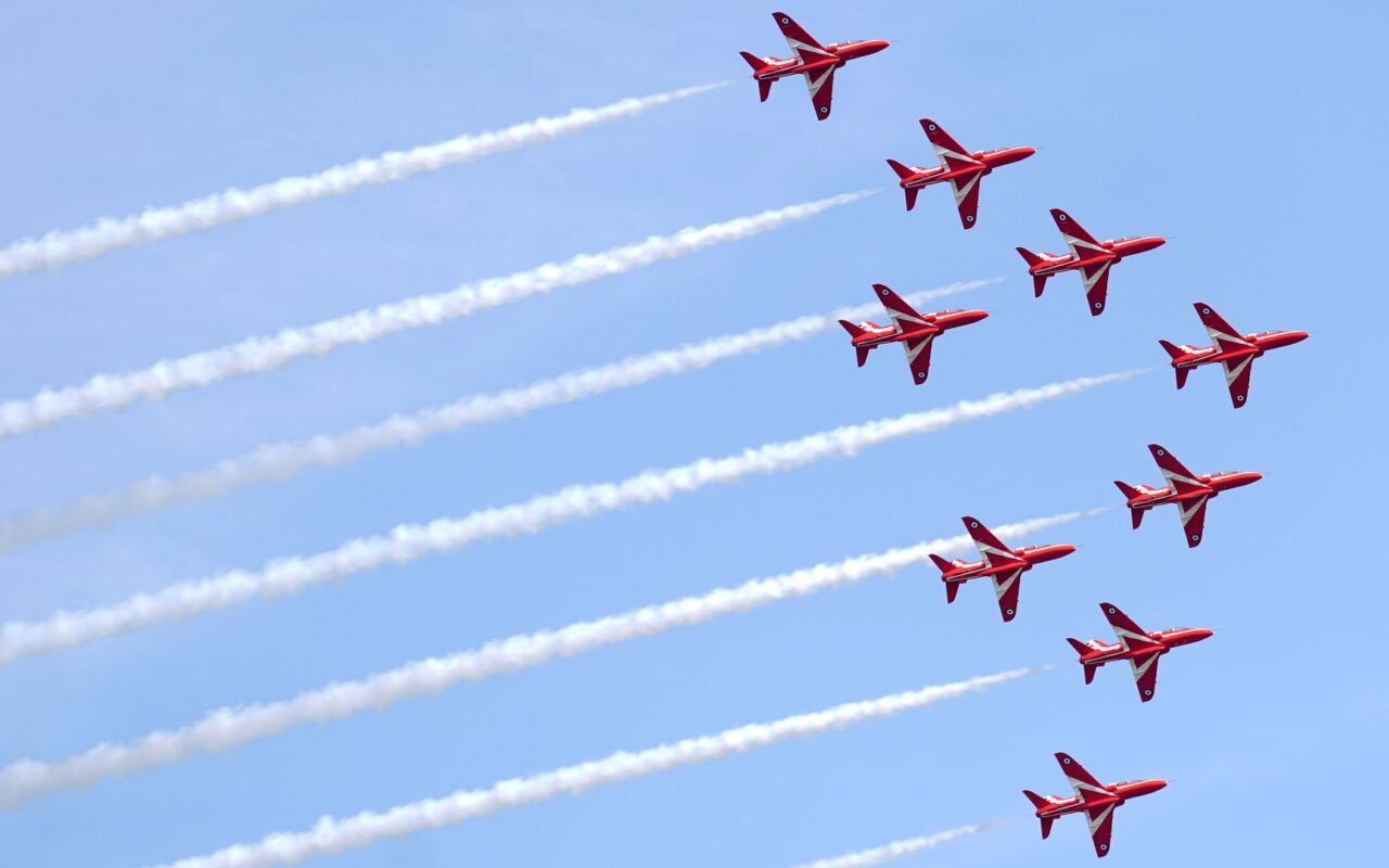 Red Arrows to fly with reduced numbers because of ageing engines