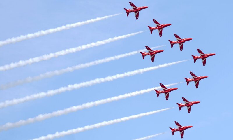 Red Arrows to fly with reduced numbers because of ageing engines