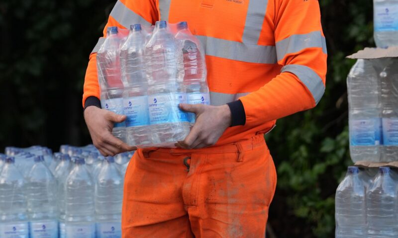 Homes across Kent, Sussex and Leicestershire without water during heatwave