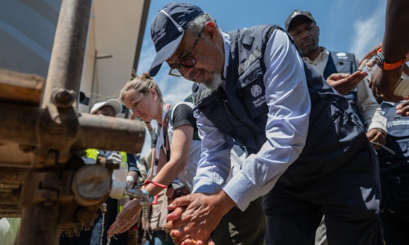 WHO chief heads to Ebola epicentre – as Brazil investigates suspected case
