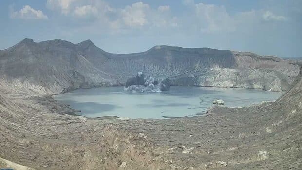 Taal Volcano’s toxic gas emissions drop, seismic activity persists