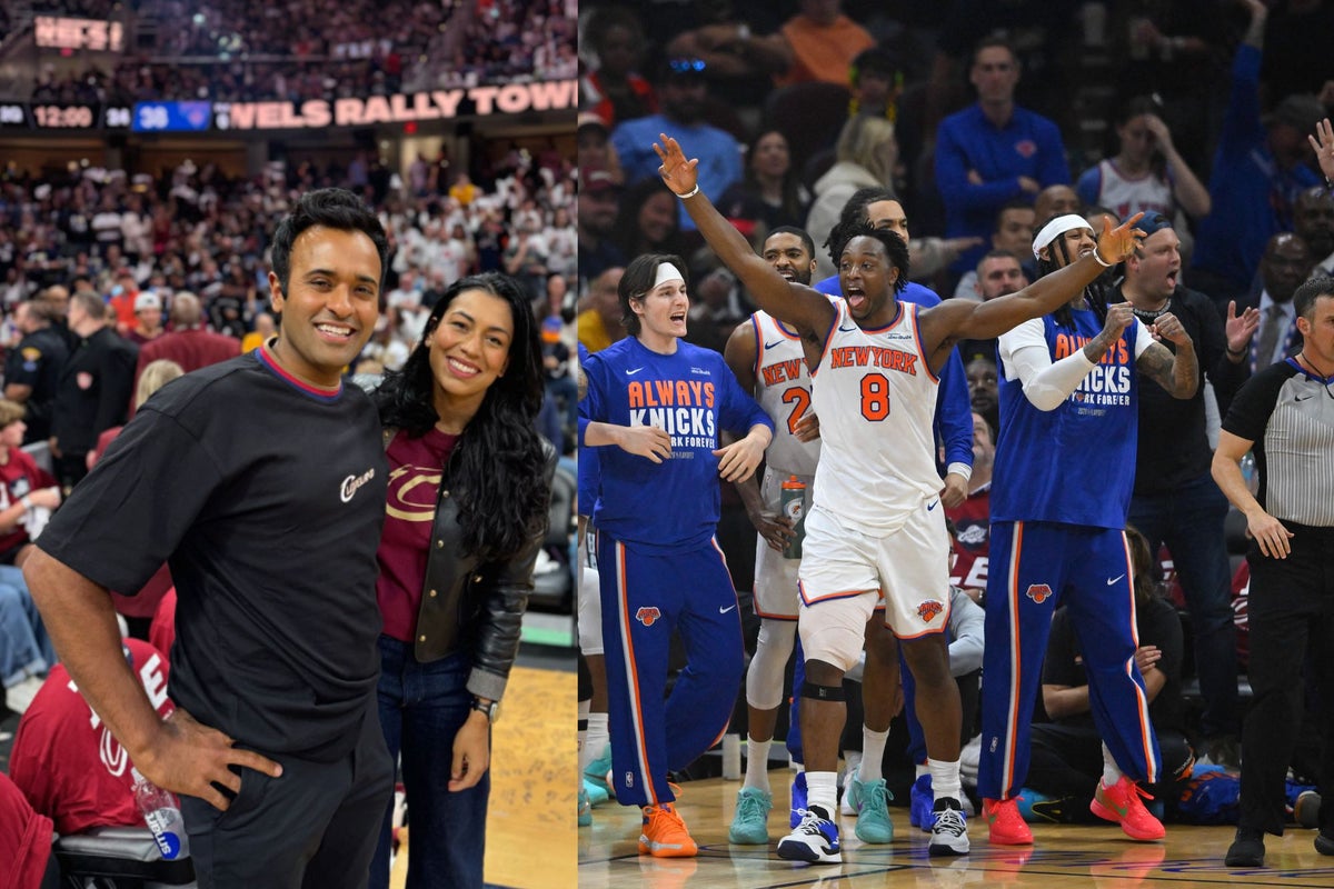 Knicks deny Vivek Ramaswamy as he tries to campaign during Cavaliers playoff blowout: report
