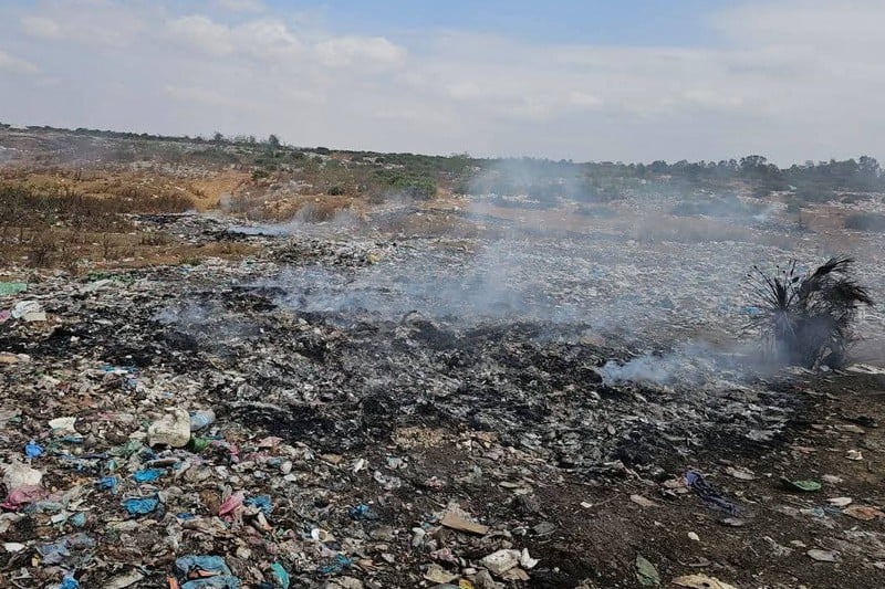 مطالب بوقف حرق النفايات بتيفلت