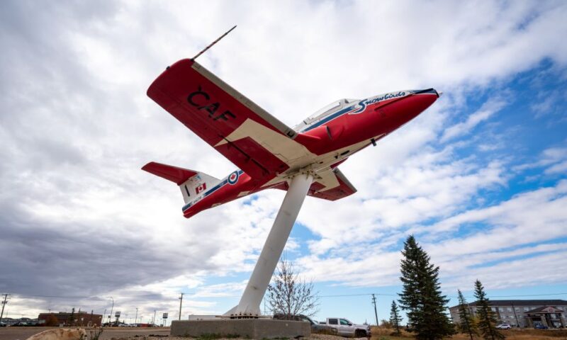 Tickets to final show of iconic Snowbirds jets in hometown sell out in minutes