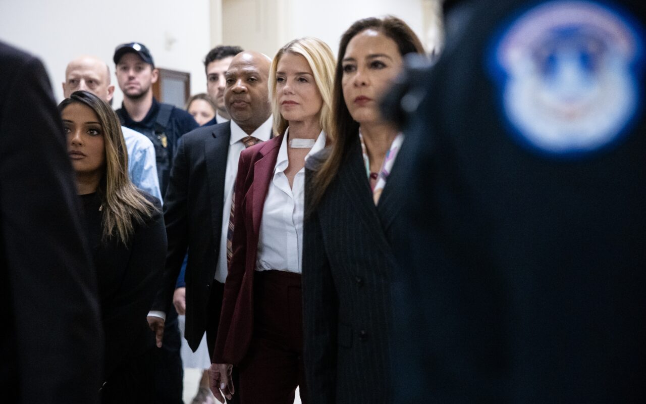 Bondi defends DOJ’s handling of Epstein files to members of Congress