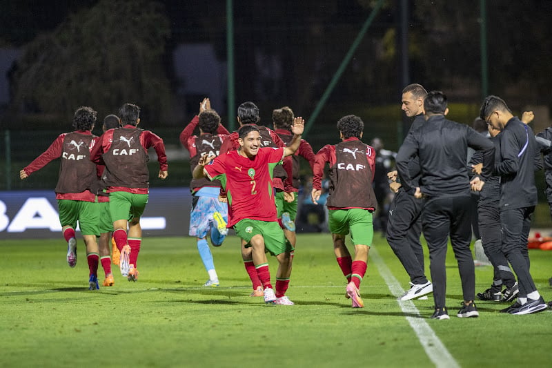 “كاف” يشيد بمنتخب المغرب للفتيان