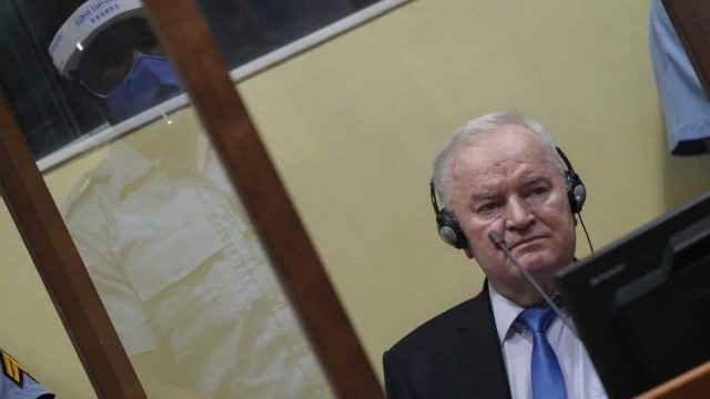UN Court Rejects Release Request for ‘Deteriorating’ Ratko Mladic