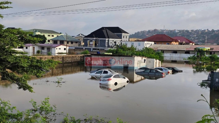 Weija Dam spillage submerges Tetegu, Sampah Valley, and Choice communities