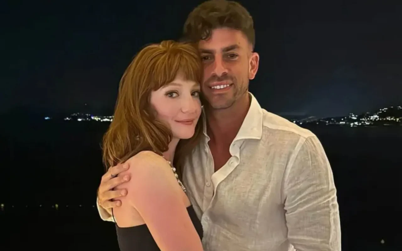 Nicola Roberts welcomes first child with fiance Mitch Hahn as she shares sweet snap of newborn