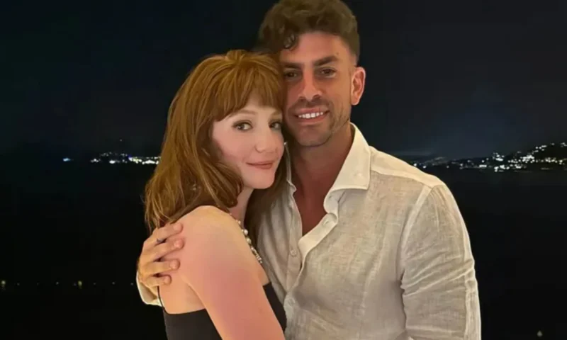 Nicola Roberts welcomes first child with fiance Mitch Hahn as she shares sweet snap of newborn