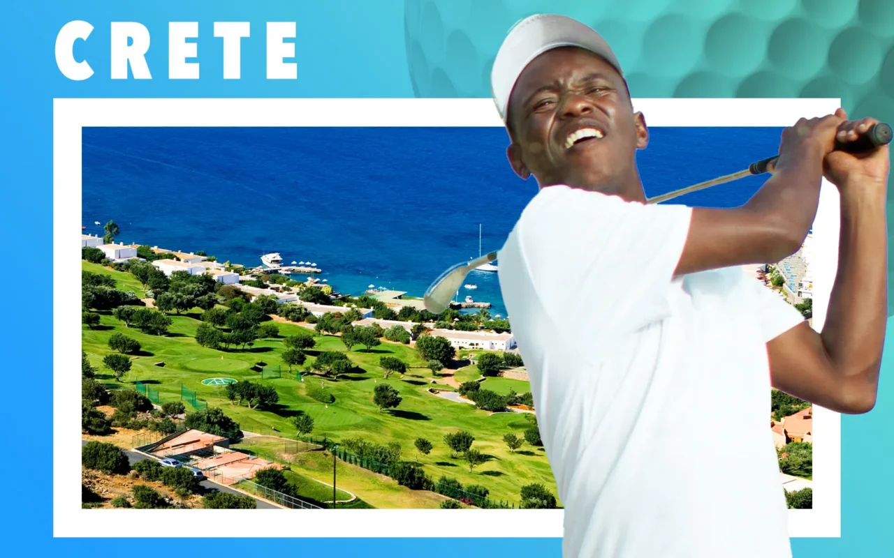Book golf break of 7 luxurious nights at world class Mediterranean resort from only £1,360pp at Crete Golf Club Hotel